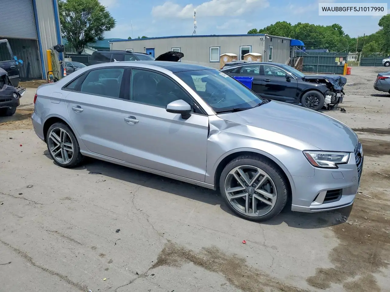 2018 Audi A3 Premium VIN: WAUB8GFF5J1017990 Lot: 56944496