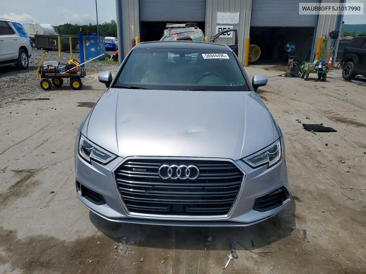 2018 Audi A3 Premium VIN: WAUB8GFF5J1017990 Lot: 56944496