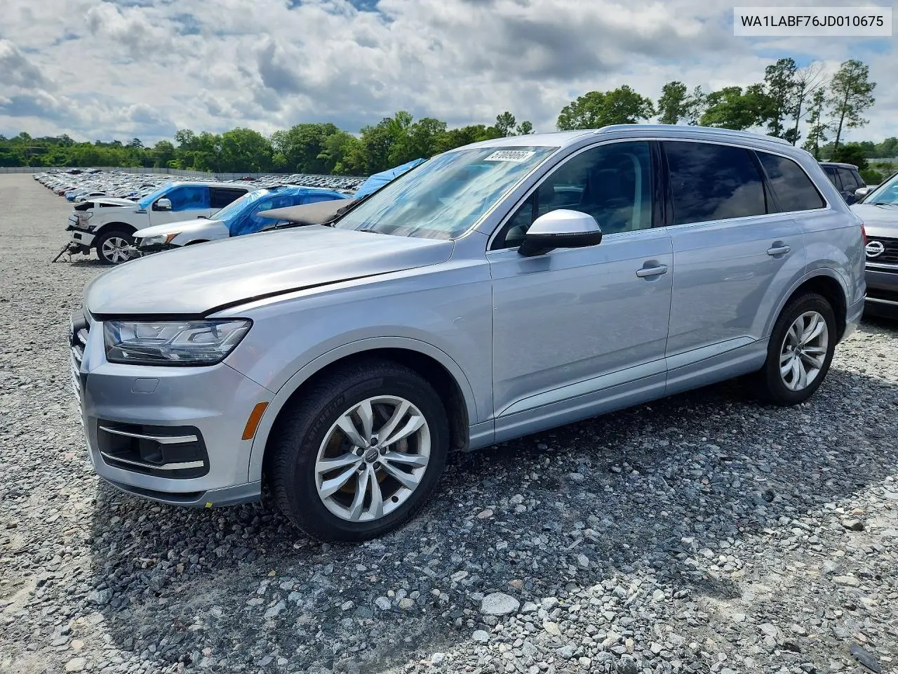 2018 Audi Q7 Premium Plus VIN: WA1LABF76JD010675 Lot: 57009066