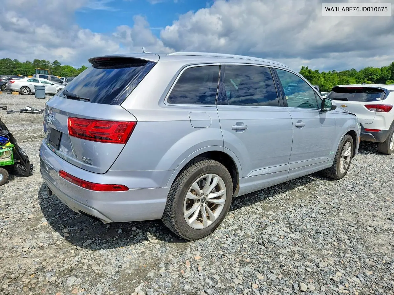 2018 Audi Q7 Premium Plus VIN: WA1LABF76JD010675 Lot: 57009066