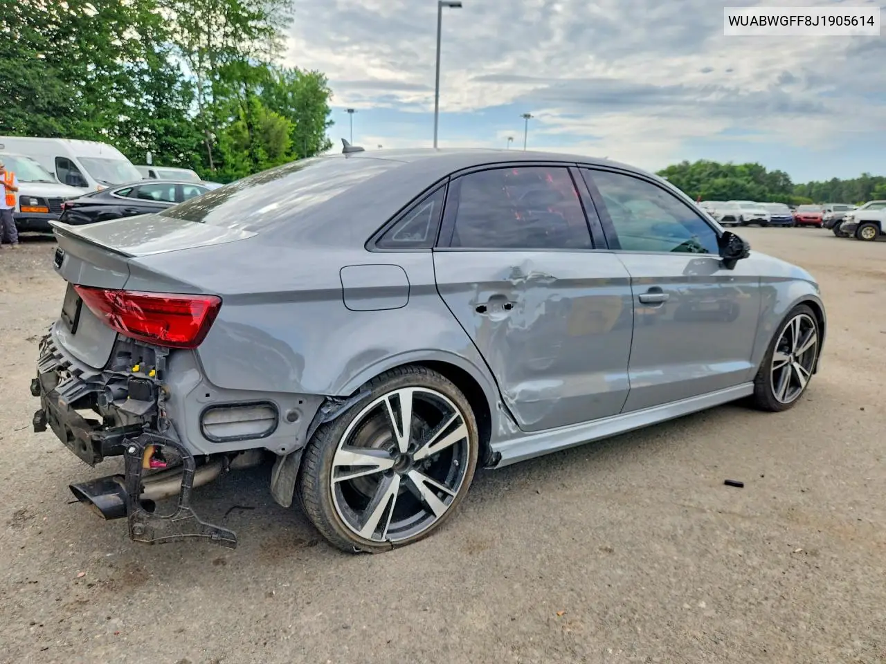 2018 Audi Rs3 VIN: WUABWGFF8J1905614 Lot: 57014246