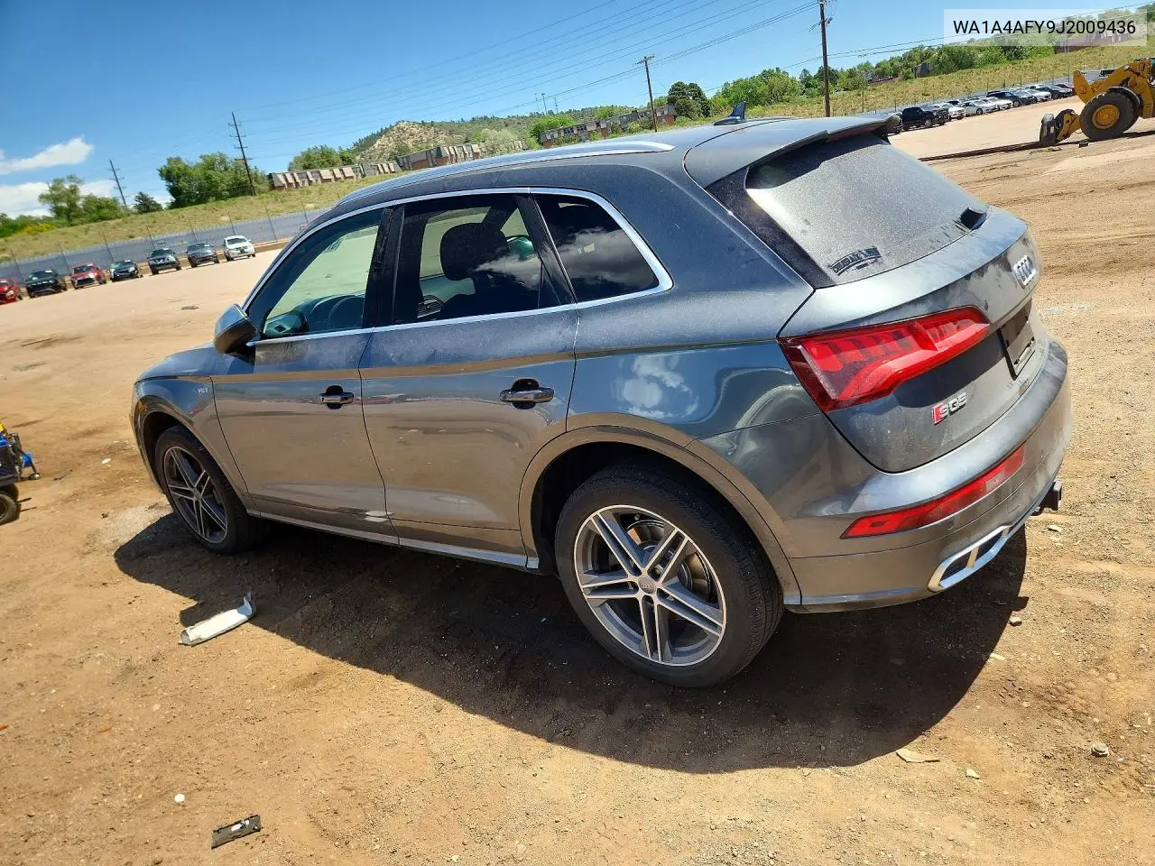 2018 Audi Sq5 Premium Plus VIN: WA1A4AFY9J2009436 Lot: 57148816