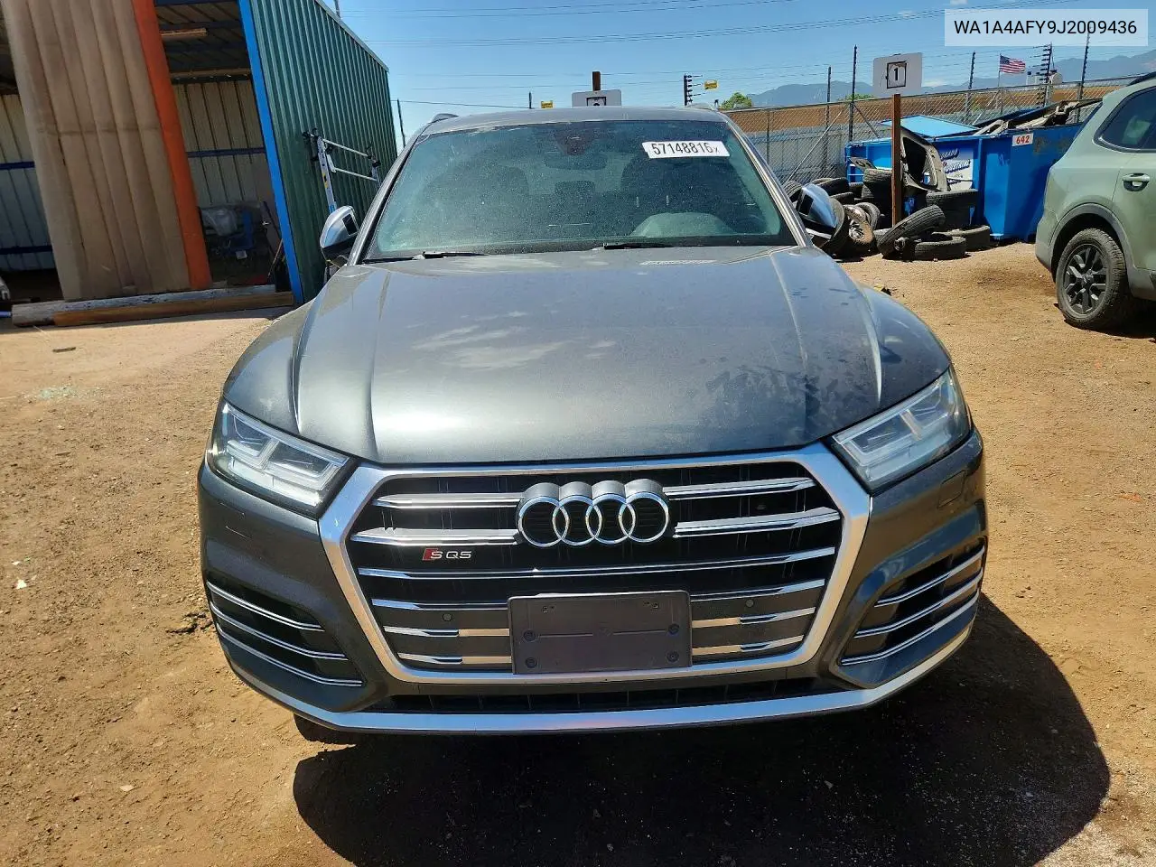 2018 Audi Sq5 Premium Plus VIN: WA1A4AFY9J2009436 Lot: 57148816