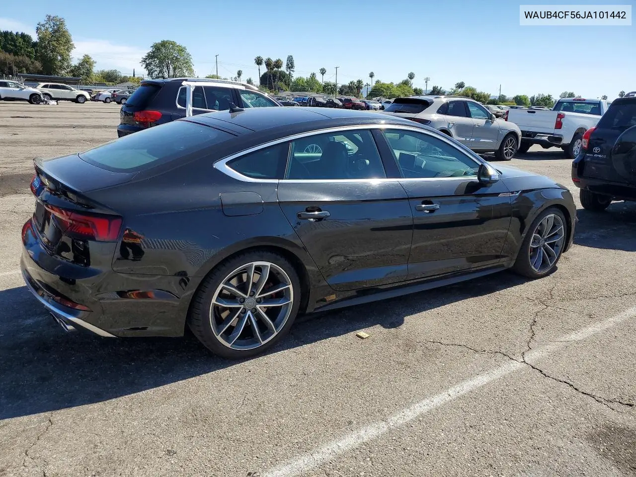 2018 Audi S5 Premium Plus VIN: WAUB4CF56JA101442 Lot: 57175056