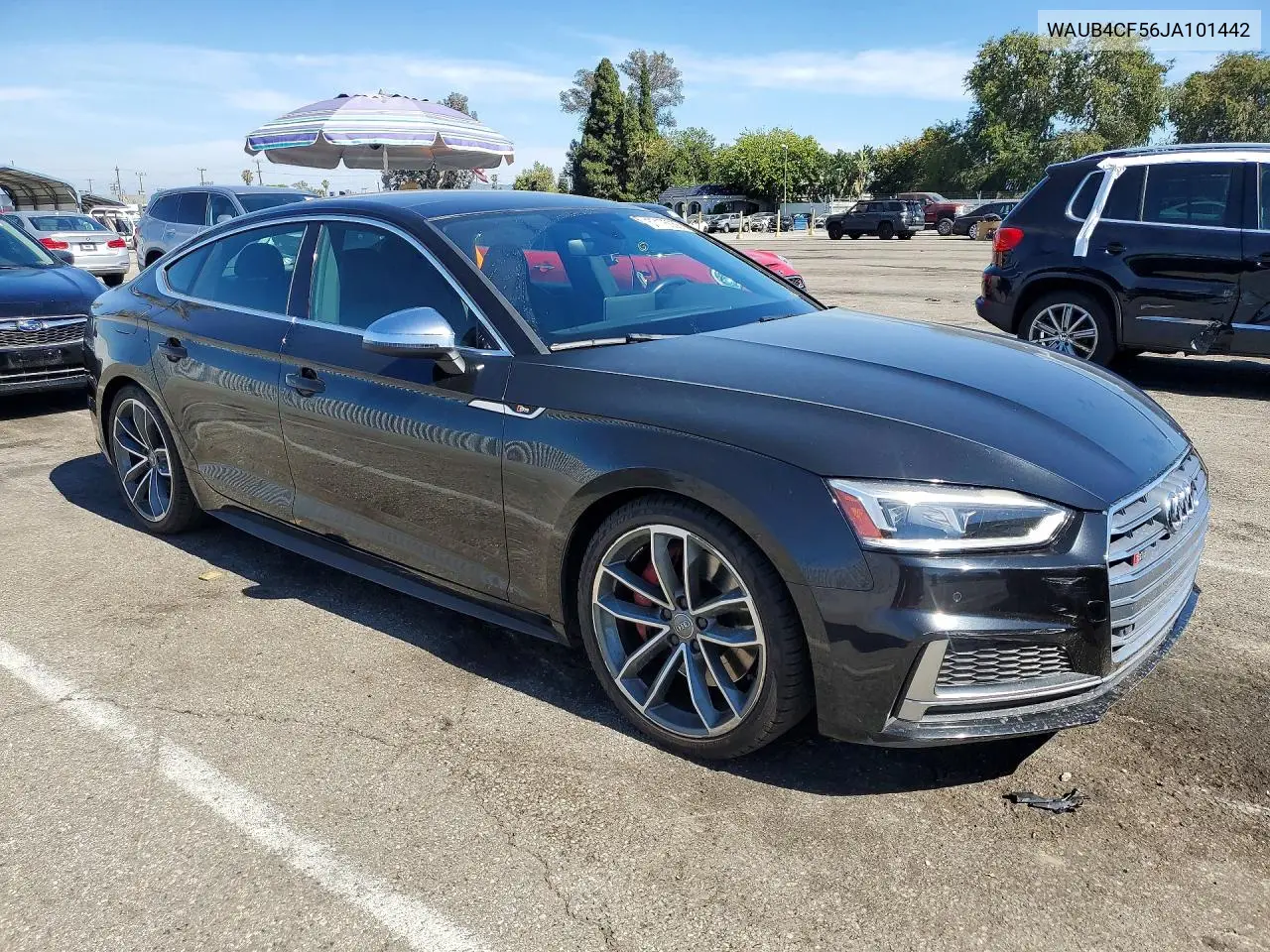 2018 Audi S5 Premium Plus VIN: WAUB4CF56JA101442 Lot: 57175056