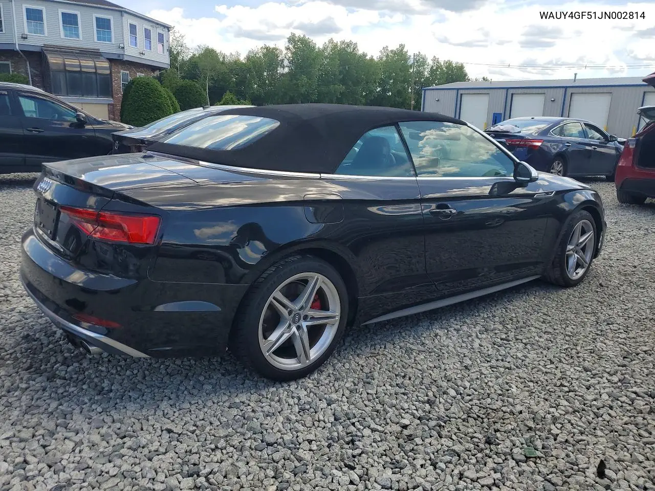 2018 Audi S5 Premium Plus VIN: WAUY4GF51JN002814 Lot: 57299436