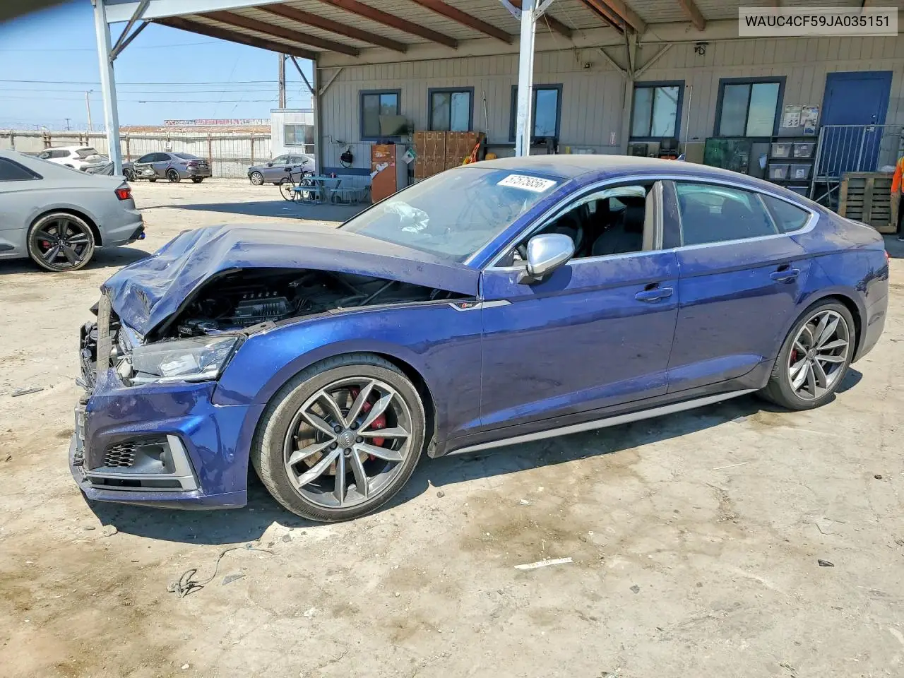2018 Audi S5 Prestige VIN: WAUC4CF59JA035151 Lot: 57575856