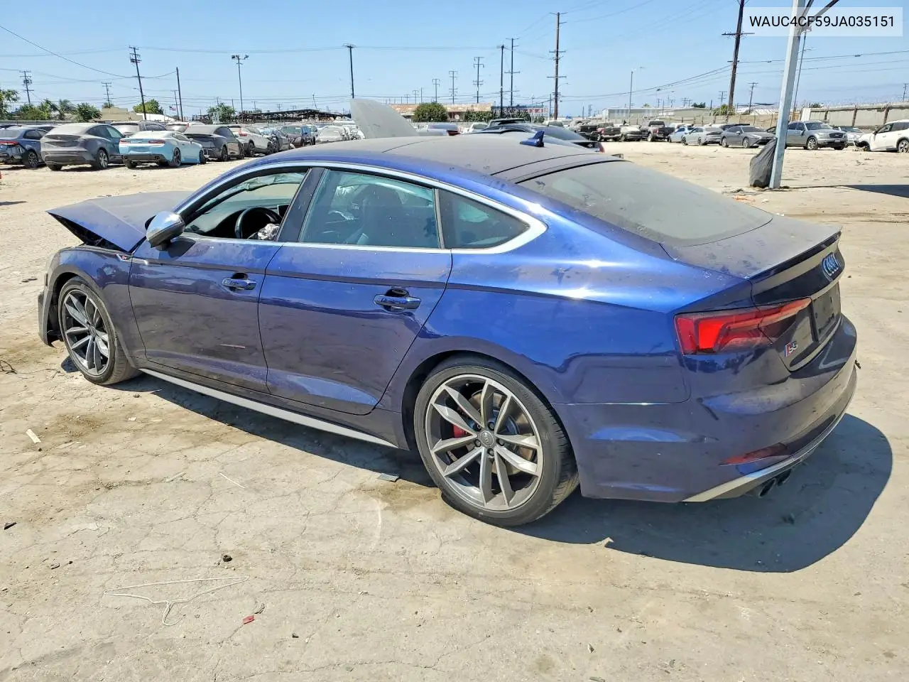 2018 Audi S5 Prestige VIN: WAUC4CF59JA035151 Lot: 57575856