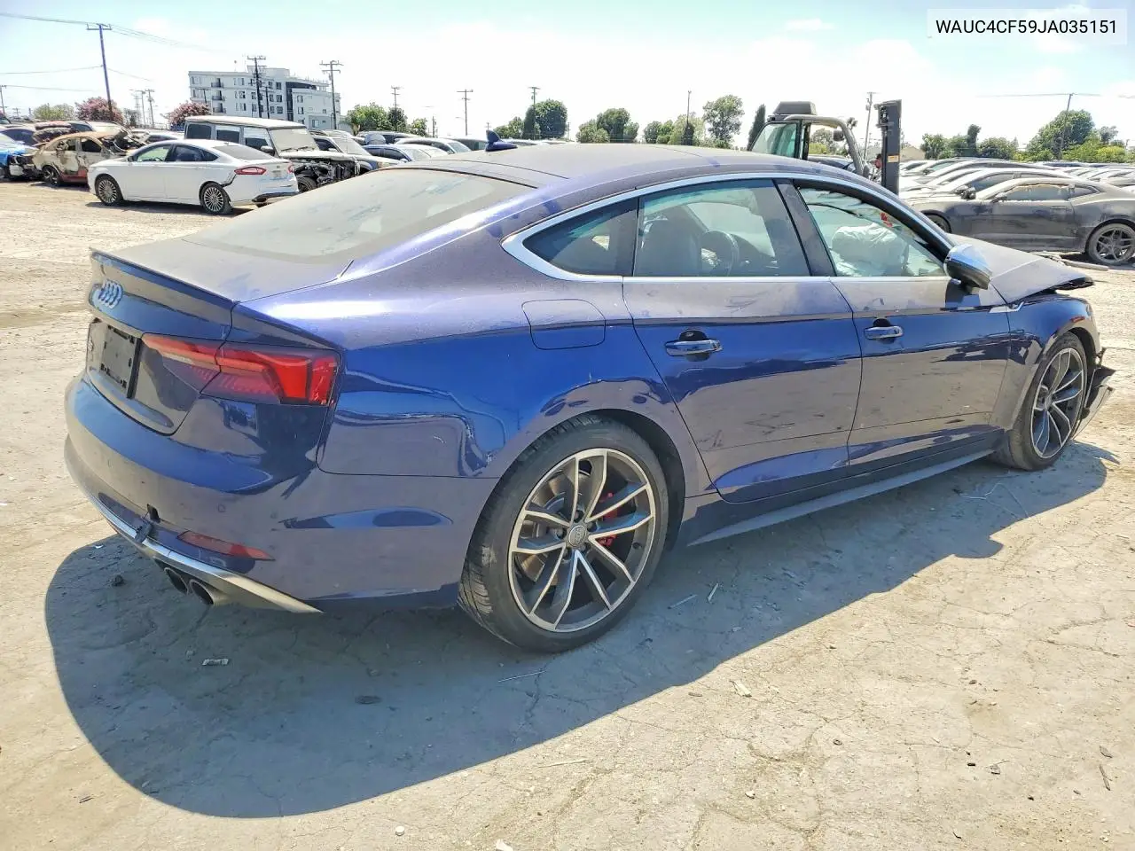 2018 Audi S5 Prestige VIN: WAUC4CF59JA035151 Lot: 57575856