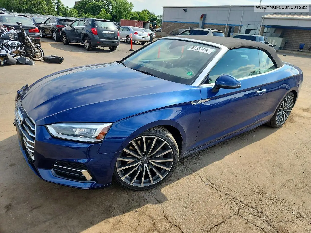 2018 Audi A5 Premium Plus VIN: WAUYNGF50JN001232 Lot: 57638446