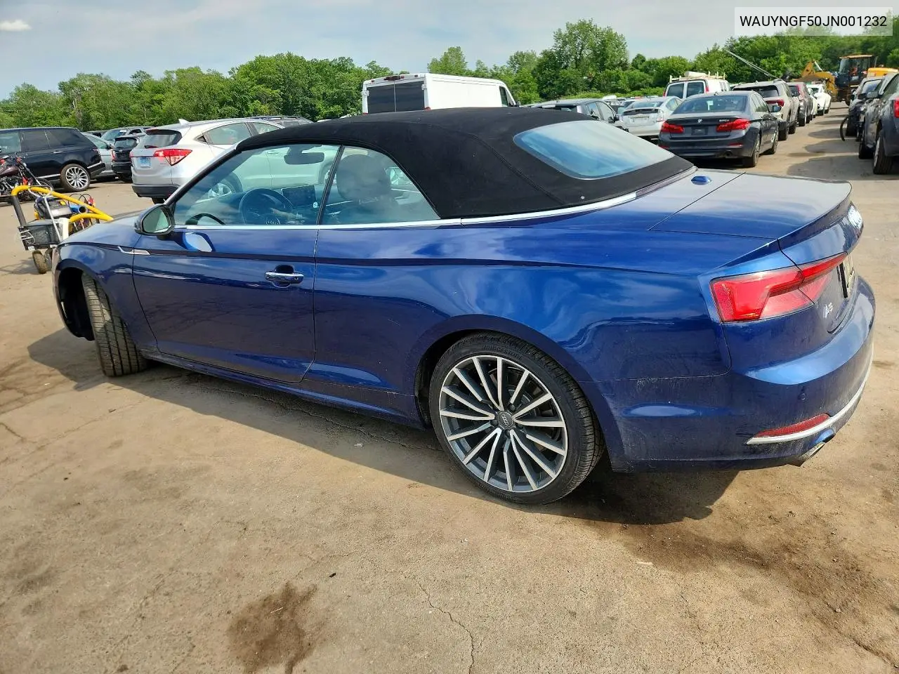 2018 Audi A5 Premium Plus VIN: WAUYNGF50JN001232 Lot: 57638446