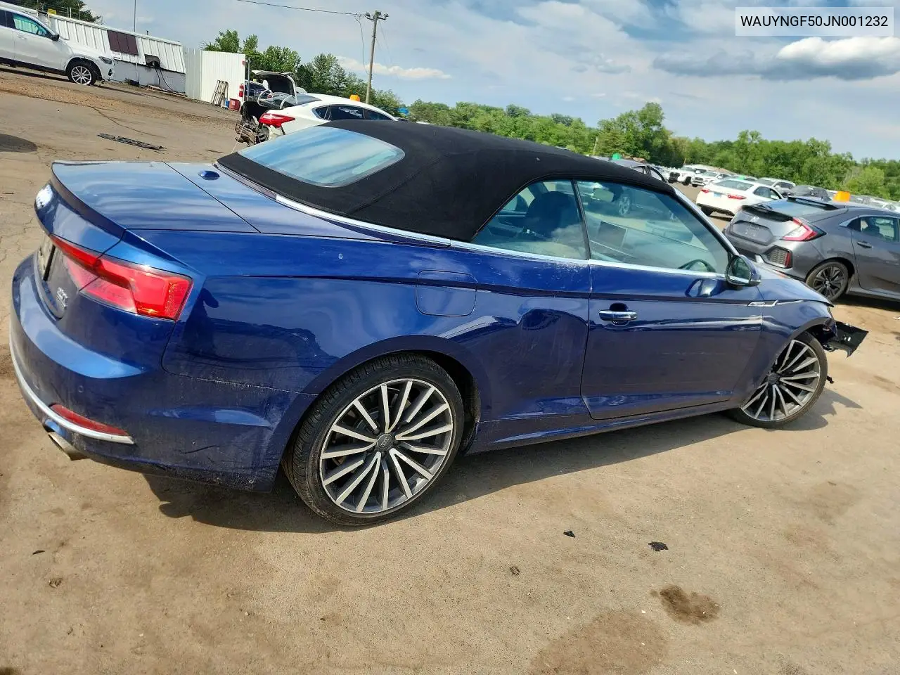 2018 Audi A5 Premium Plus VIN: WAUYNGF50JN001232 Lot: 57638446