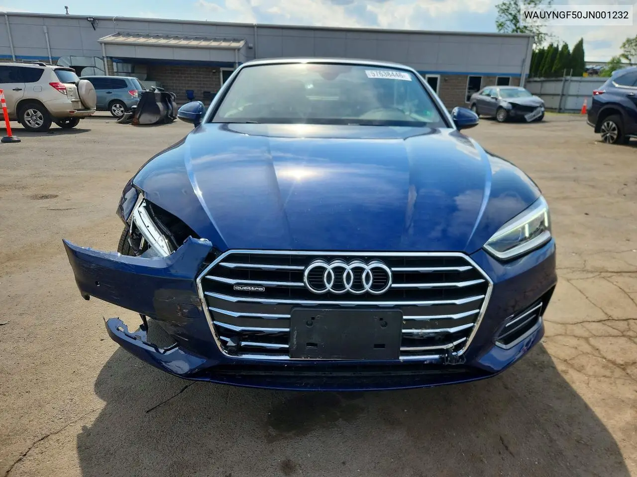 2018 Audi A5 Premium Plus VIN: WAUYNGF50JN001232 Lot: 57638446