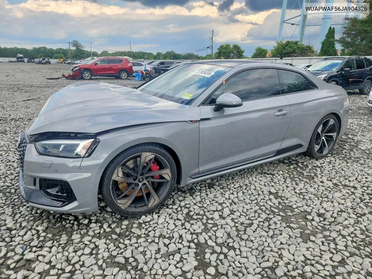 2018 Audi Rs5 VIN: WUAPWAF56JA904326 Lot: 57909496