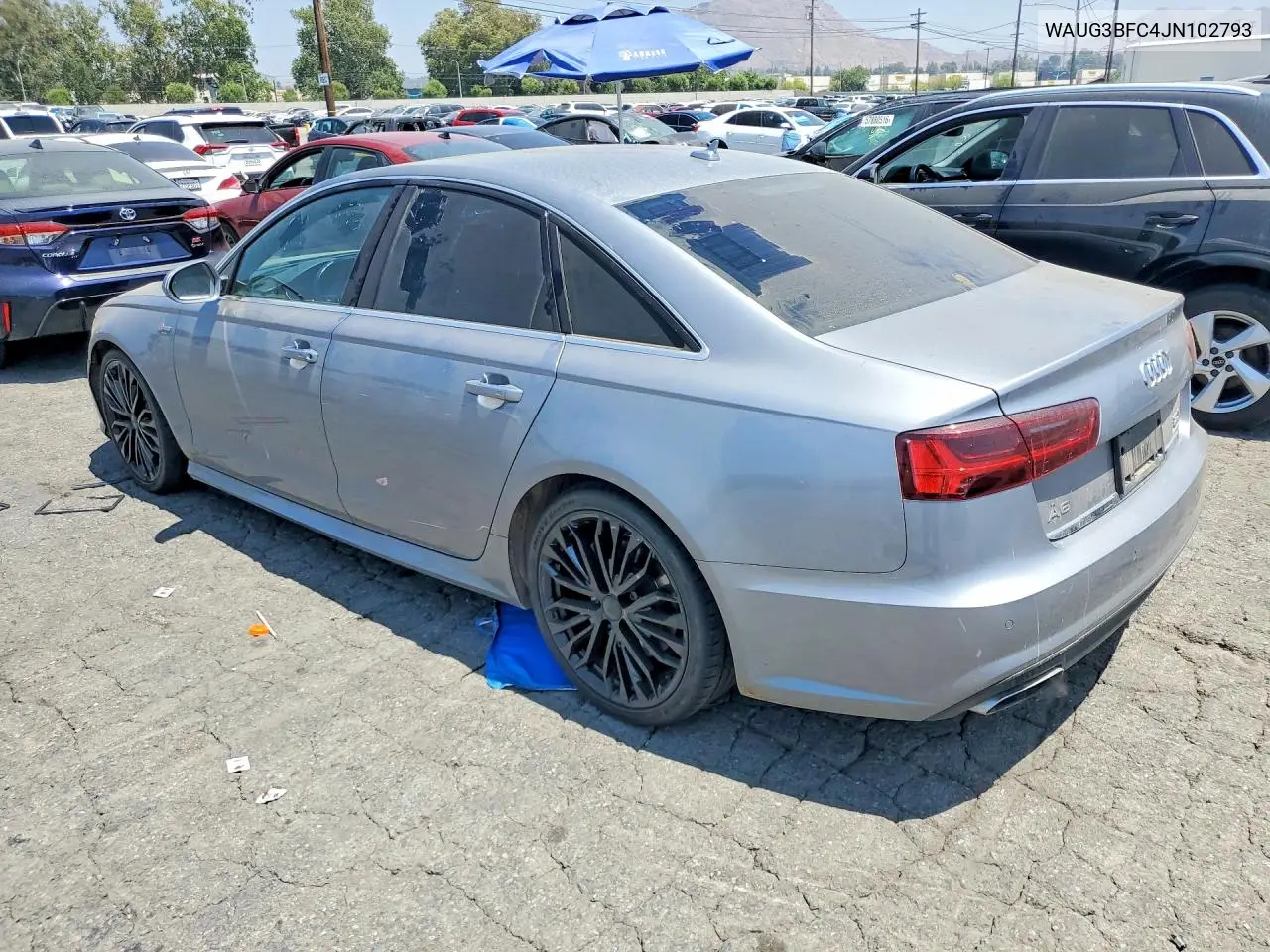 2018 Audi A6 Premium Plus VIN: WAUG3BFC4JN102793 Lot: 58038616