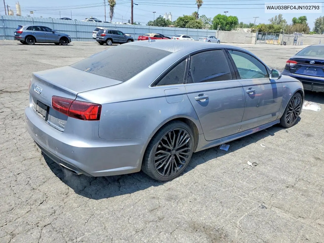 2018 Audi A6 Premium Plus VIN: WAUG3BFC4JN102793 Lot: 58038616
