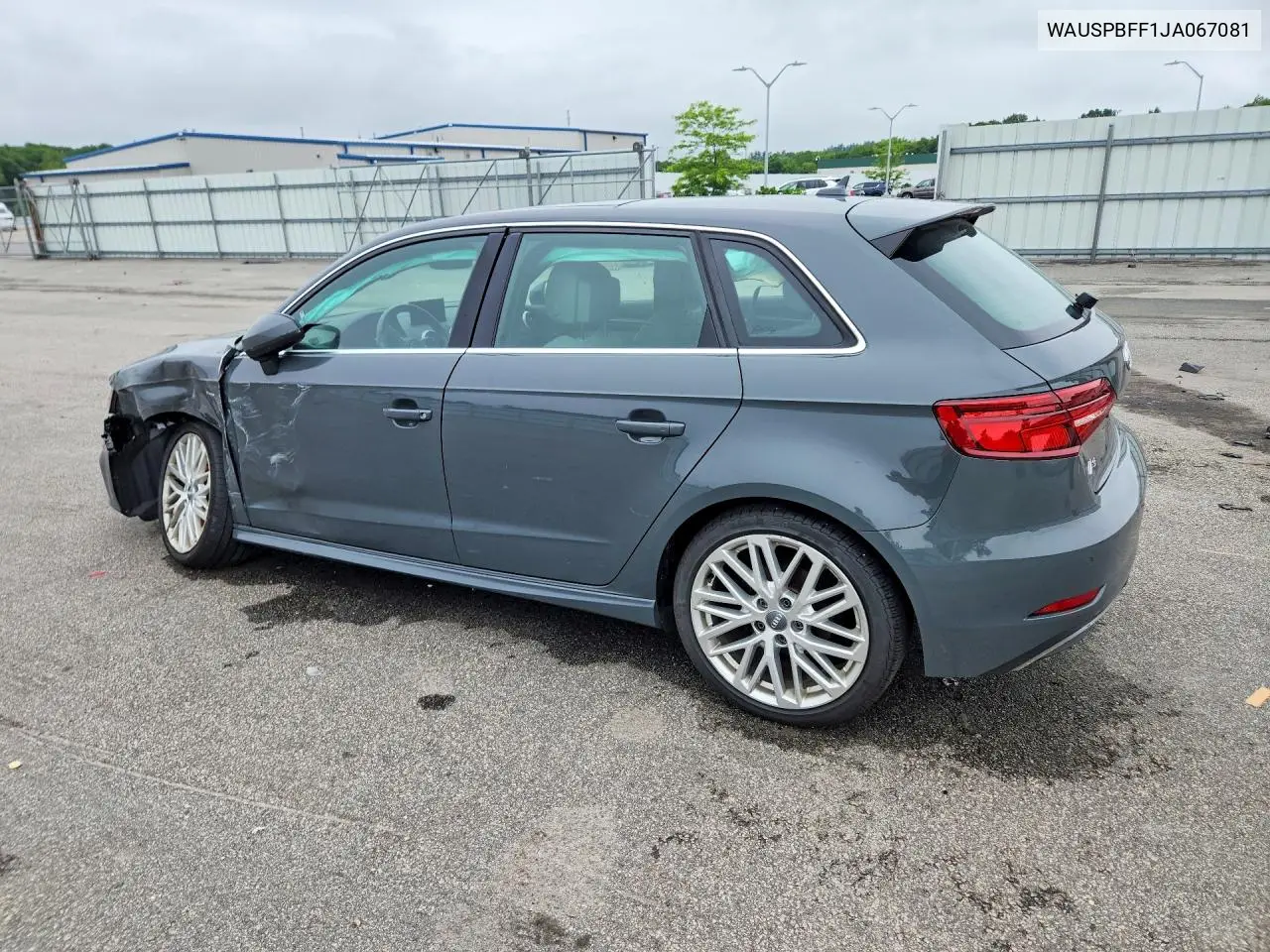 2018 Audi A3 E-Tron Prestige VIN: WAUSPBFF1JA067081 Lot: 58111476