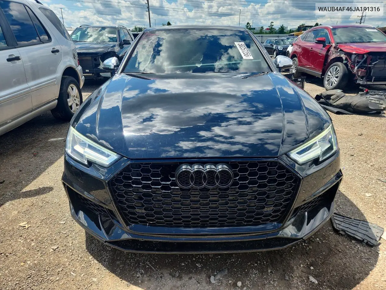 2018 Audi S4 Premium Plus VIN: WAUB4AF46JA191316 Lot: 58257256