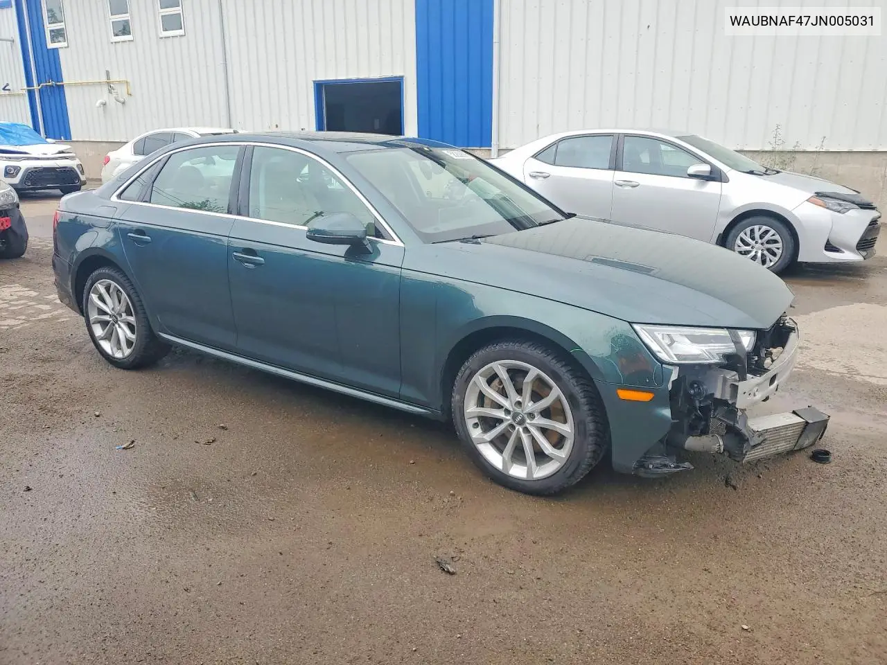 2018 Audi A4 Progressiv VIN: WAUBNAF47JN005031 Lot: 58262806
