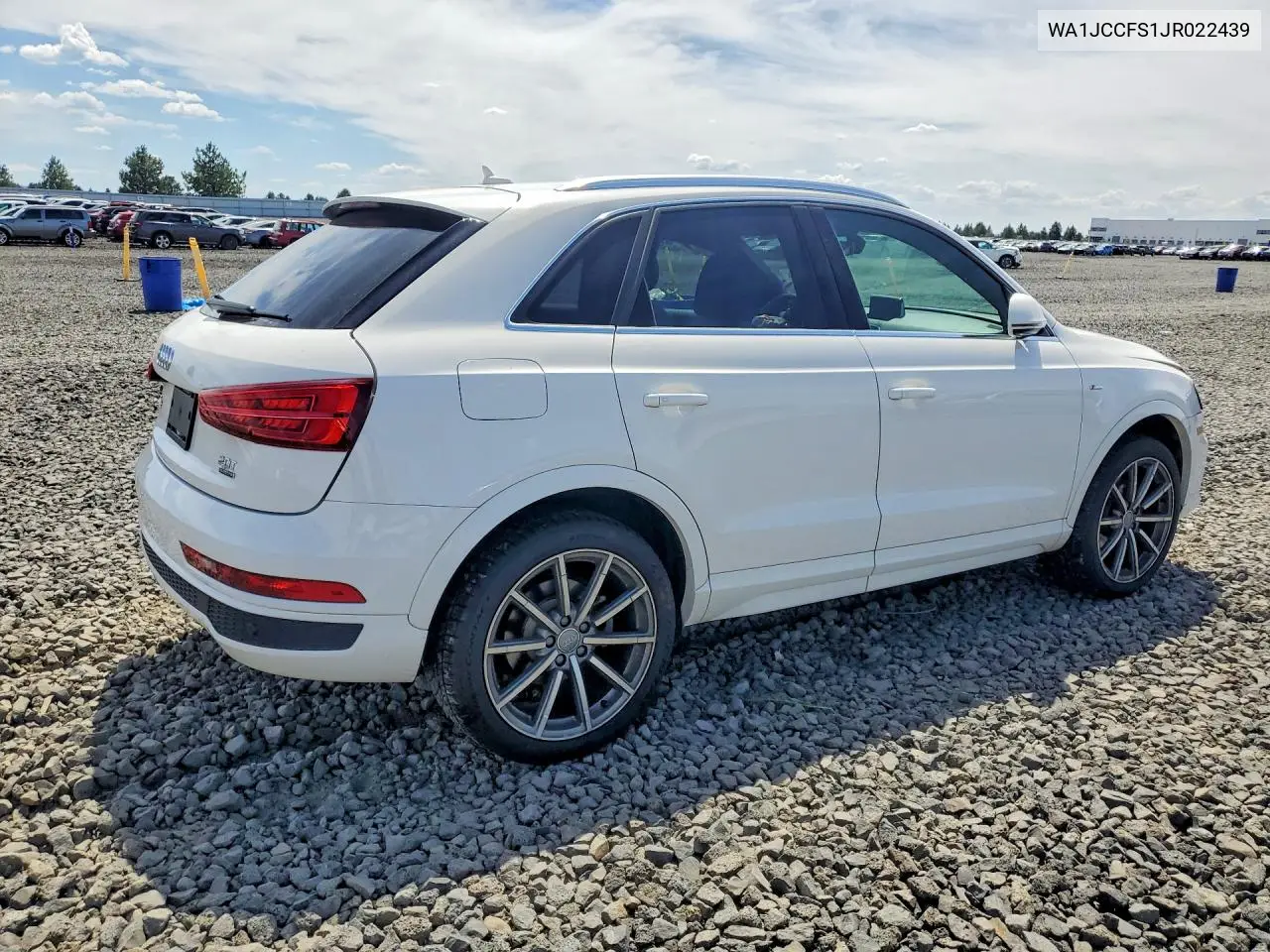 2018 Audi Q3 Premium Plus VIN: WA1JCCFS1JR022439 Lot: 58272646