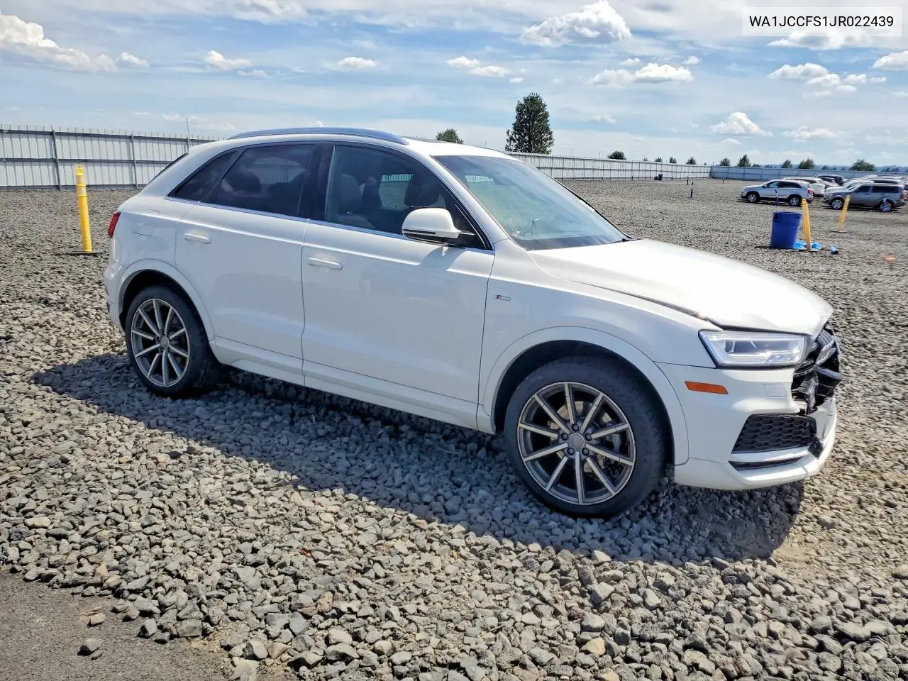 2018 Audi Q3 Premium Plus VIN: WA1JCCFS1JR022439 Lot: 58272646