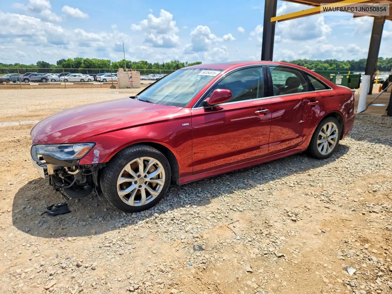 2018 Audi A6 Premium VIN: WAUF8AFC1JN050854 Lot: 58354816