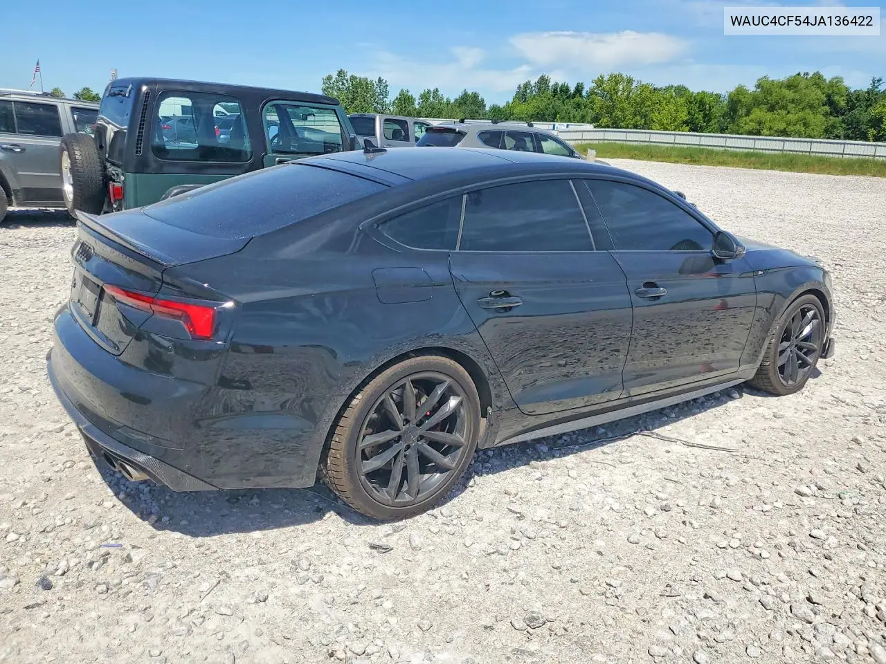 2018 Audi S5 Prestige VIN: WAUC4CF54JA136422 Lot: 58398056