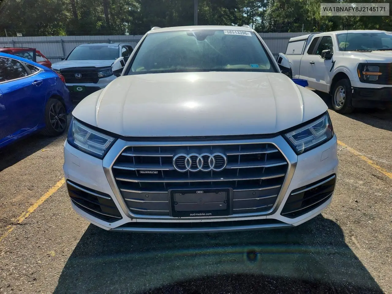 2018 Audi Q5 Premium Plus VIN: WA1BNAFY8J2145171 Lot: 58513396