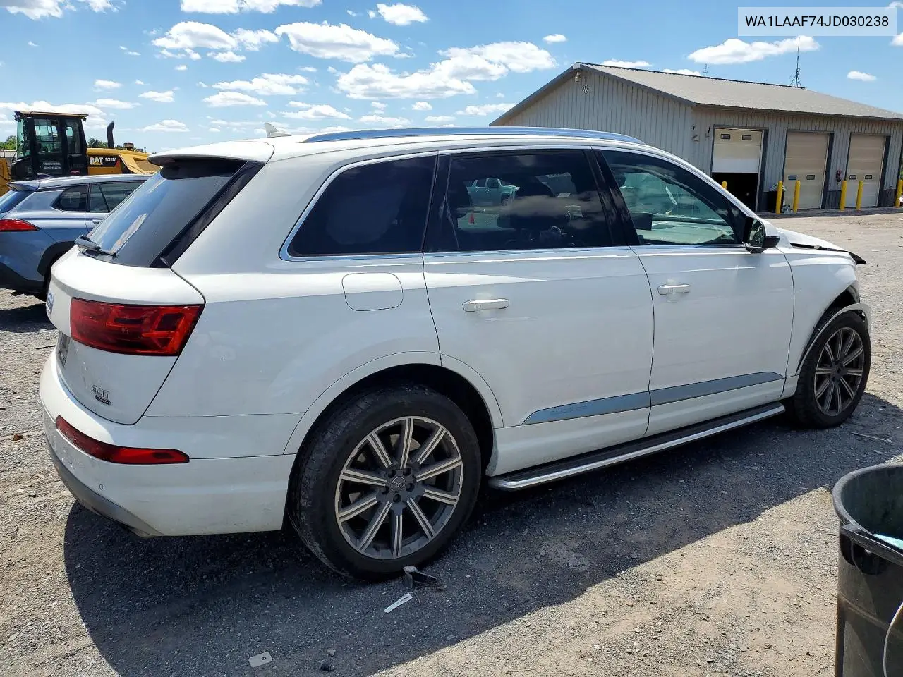2018 Audi Q7 Premium Plus VIN: WA1LAAF74JD030238 Lot: 58541266