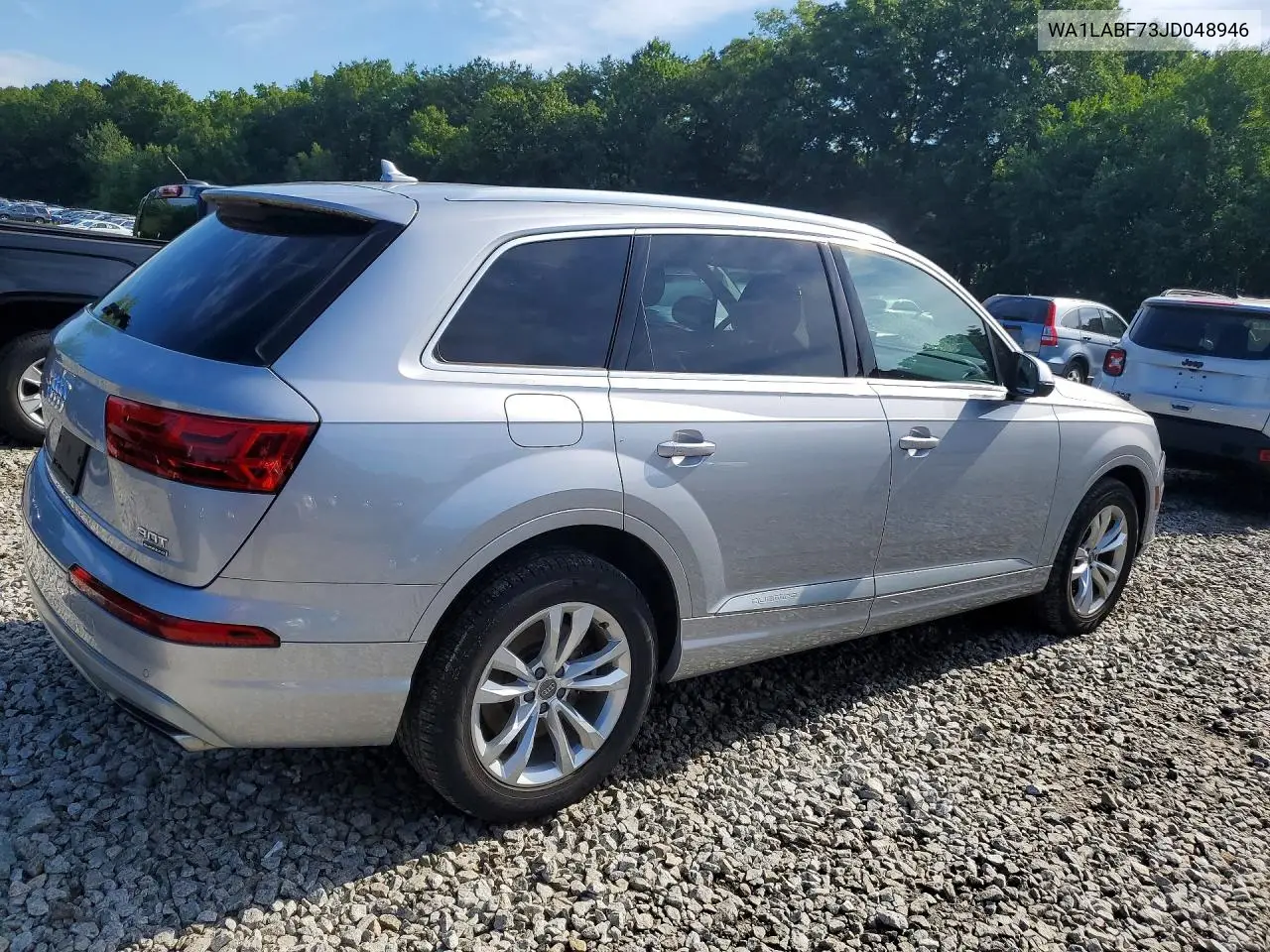 2018 Audi Q7 Premium Plus VIN: WA1LABF73JD048946 Lot: 58592026