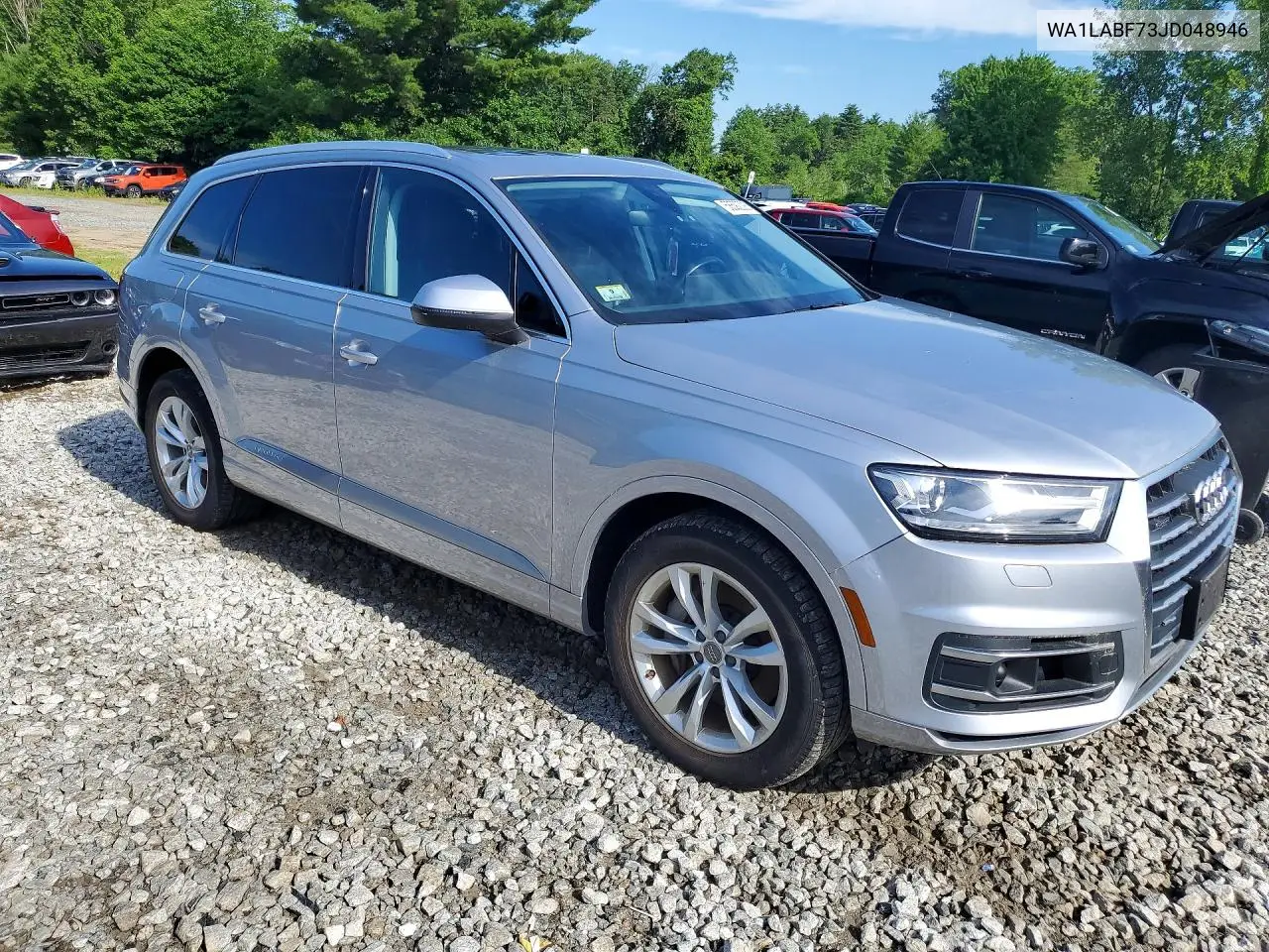 2018 Audi Q7 Premium Plus VIN: WA1LABF73JD048946 Lot: 58592026
