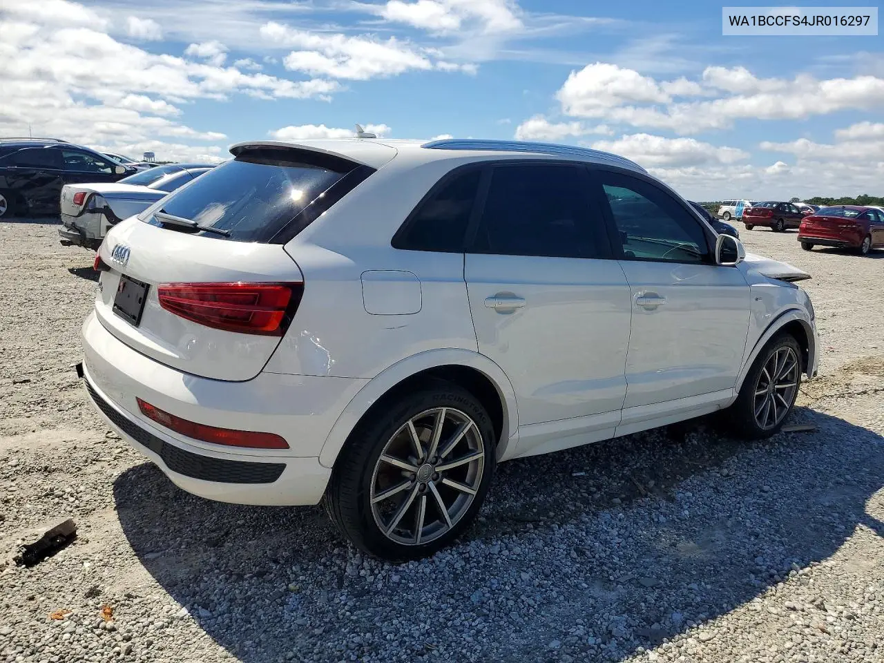 2018 Audi Q3 Premium VIN: WA1BCCFS4JR016297 Lot: 58596726