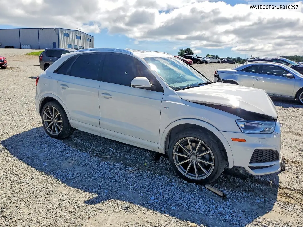 2018 Audi Q3 Premium VIN: WA1BCCFS4JR016297 Lot: 58596726