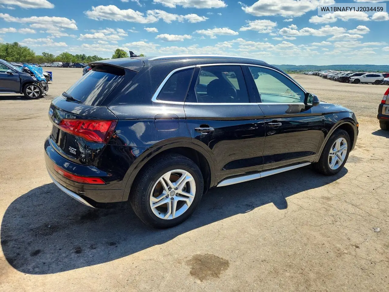 2018 Audi Q5 Premium Plus VIN: WA1BNAFY1J2034459 Lot: 58714796