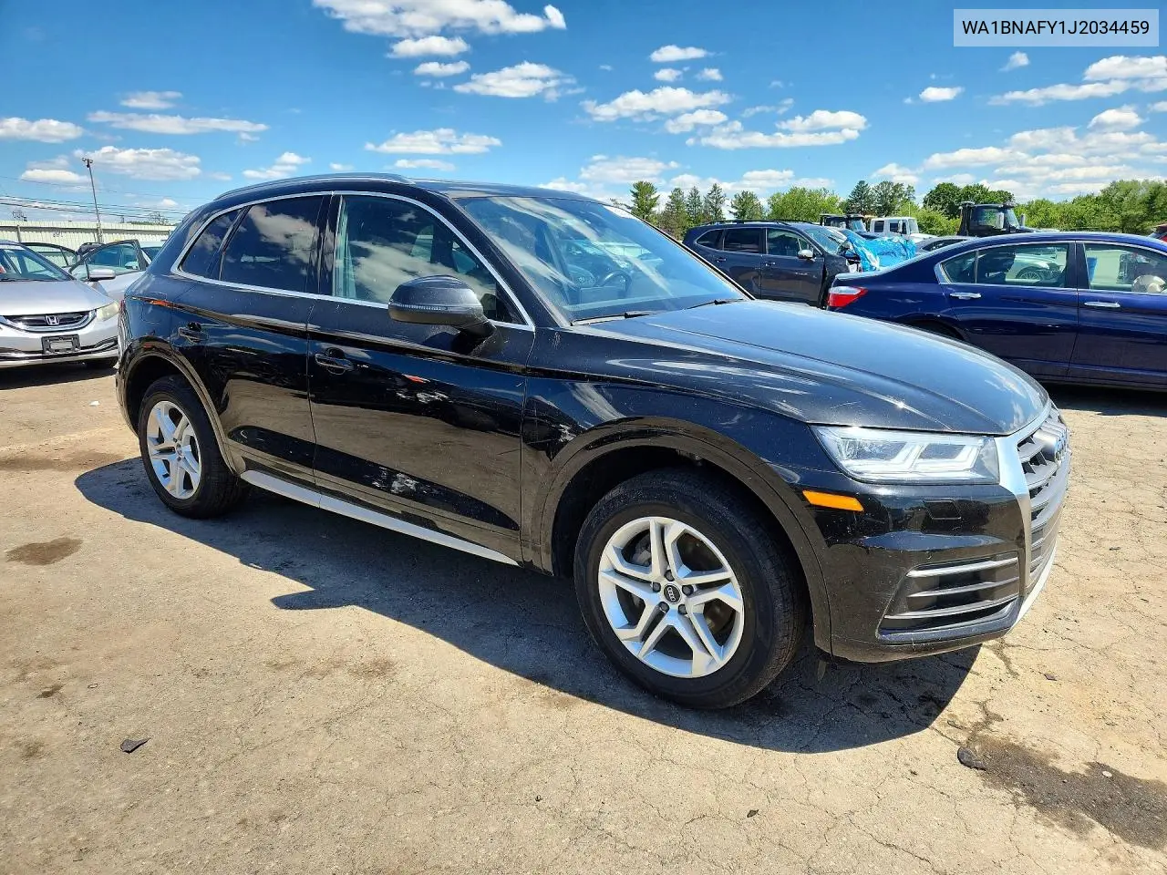2018 Audi Q5 Premium Plus VIN: WA1BNAFY1J2034459 Lot: 58714796
