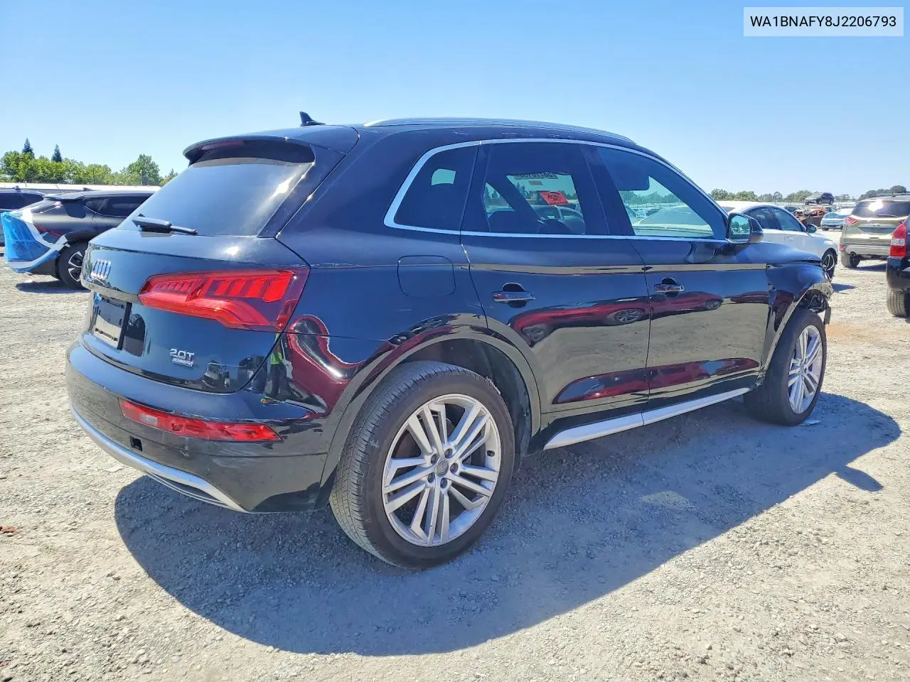 2018 Audi Q5 Premium Plus VIN: WA1BNAFY8J2206793 Lot: 58770106