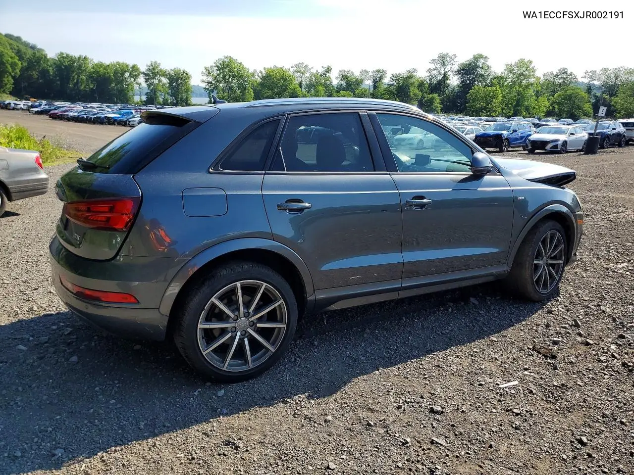 2018 Audi Q3 Premium VIN: WA1ECCFSXJR002191 Lot: 59174356