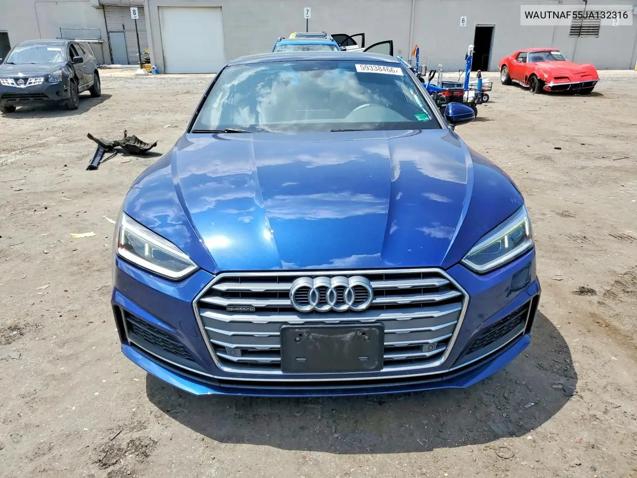2018 Audi A5 Premium Plus S-Line VIN: WAUTNAF55JA132316 Lot: 59338466