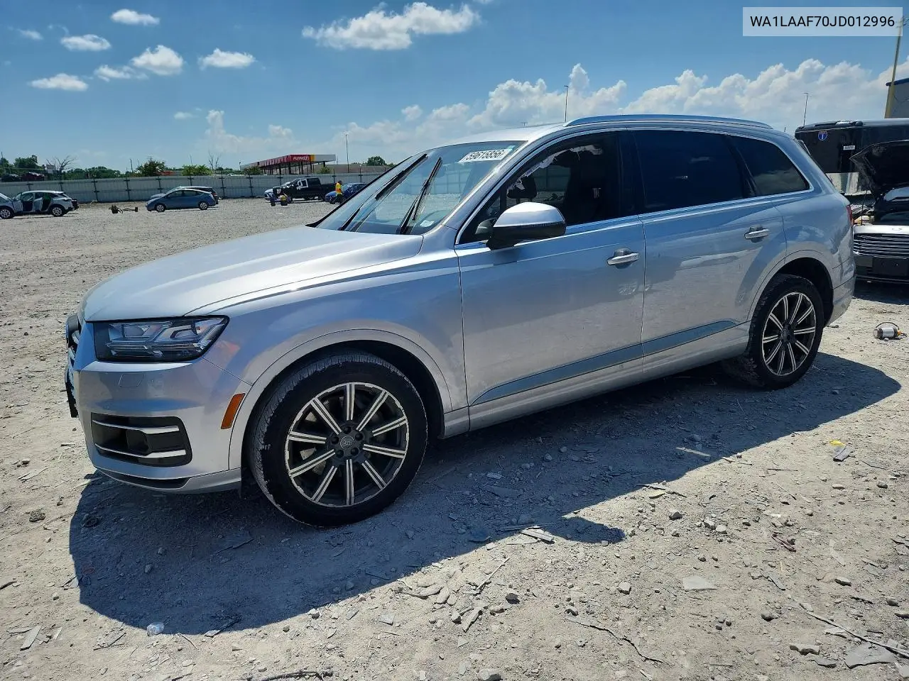 2018 Audi Q7 Premium Plus VIN: WA1LAAF70JD012996 Lot: 59615856