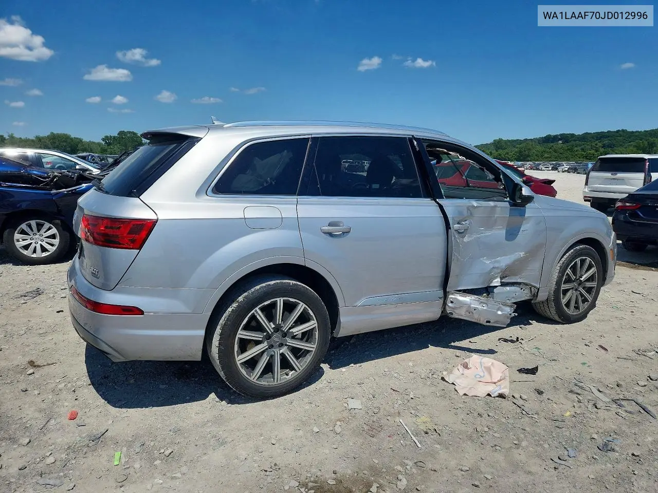 2018 Audi Q7 Premium Plus VIN: WA1LAAF70JD012996 Lot: 59615856