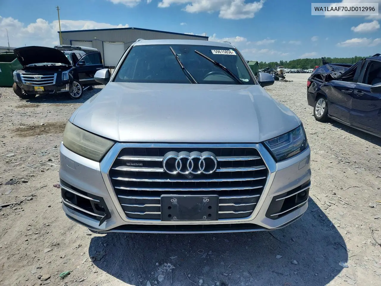 2018 Audi Q7 Premium Plus VIN: WA1LAAF70JD012996 Lot: 59615856