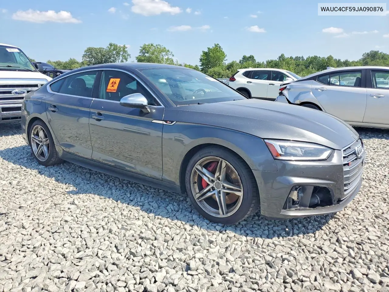 2018 Audi S5 Prestige VIN: WAUC4CF59JA090876 Lot: 59832836
