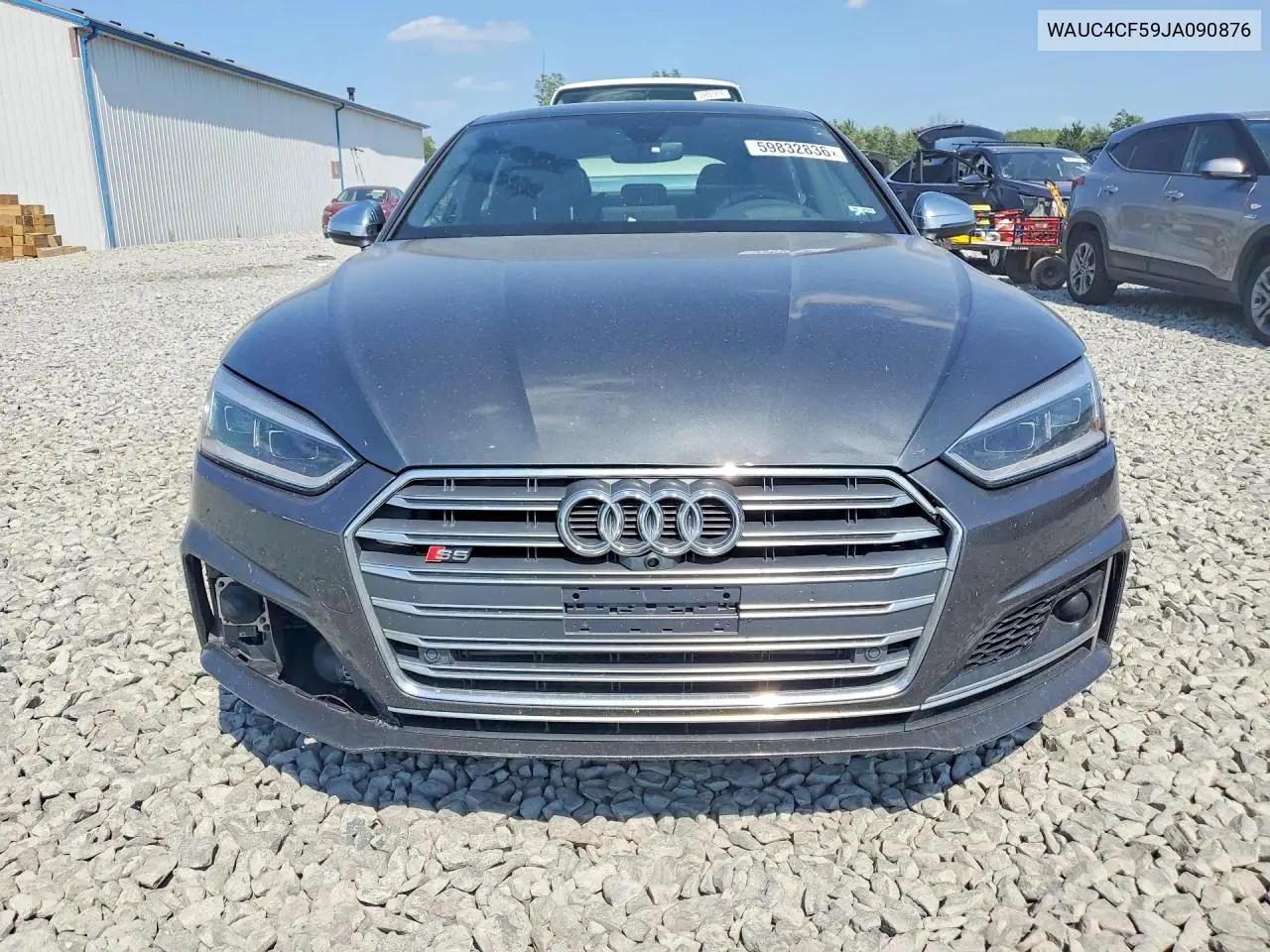 2018 Audi S5 Prestige VIN: WAUC4CF59JA090876 Lot: 59832836