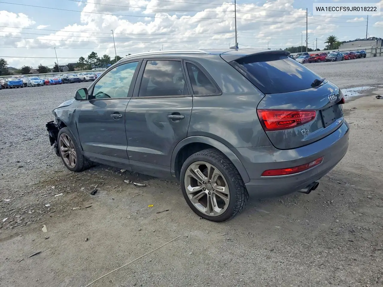 2018 Audi Q3 Premium VIN: WA1ECCFS9JR018222 Lot: 59891726
