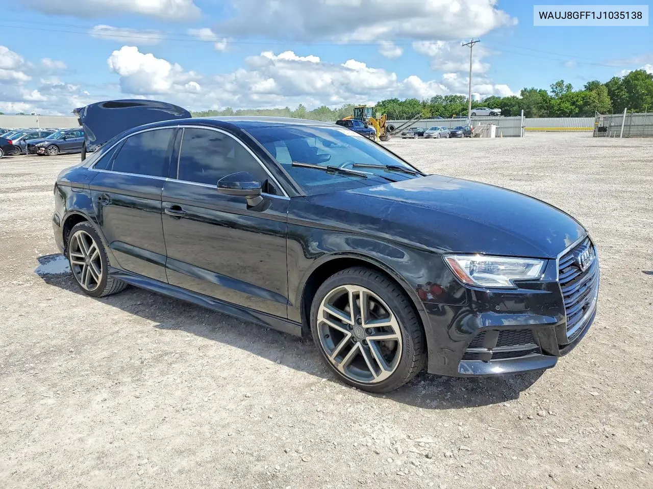 2018 Audi A3 Premium Plus VIN: WAUJ8GFF1J1035138 Lot: 60062966