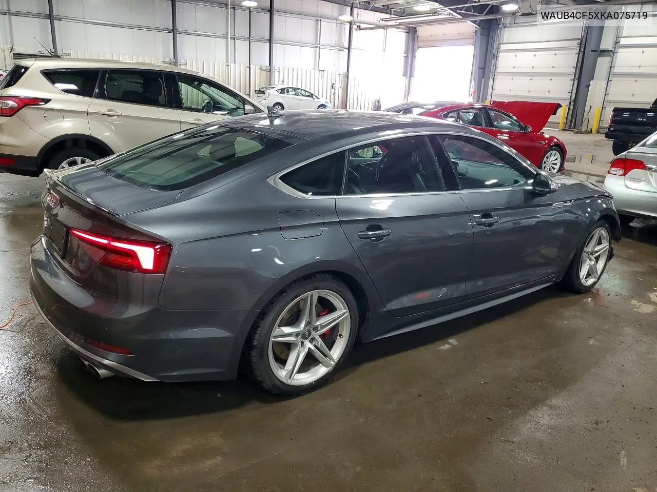 2019 Audi S5 Premium Plus VIN: WAUB4CF5XKA075719 Lot: 47714576