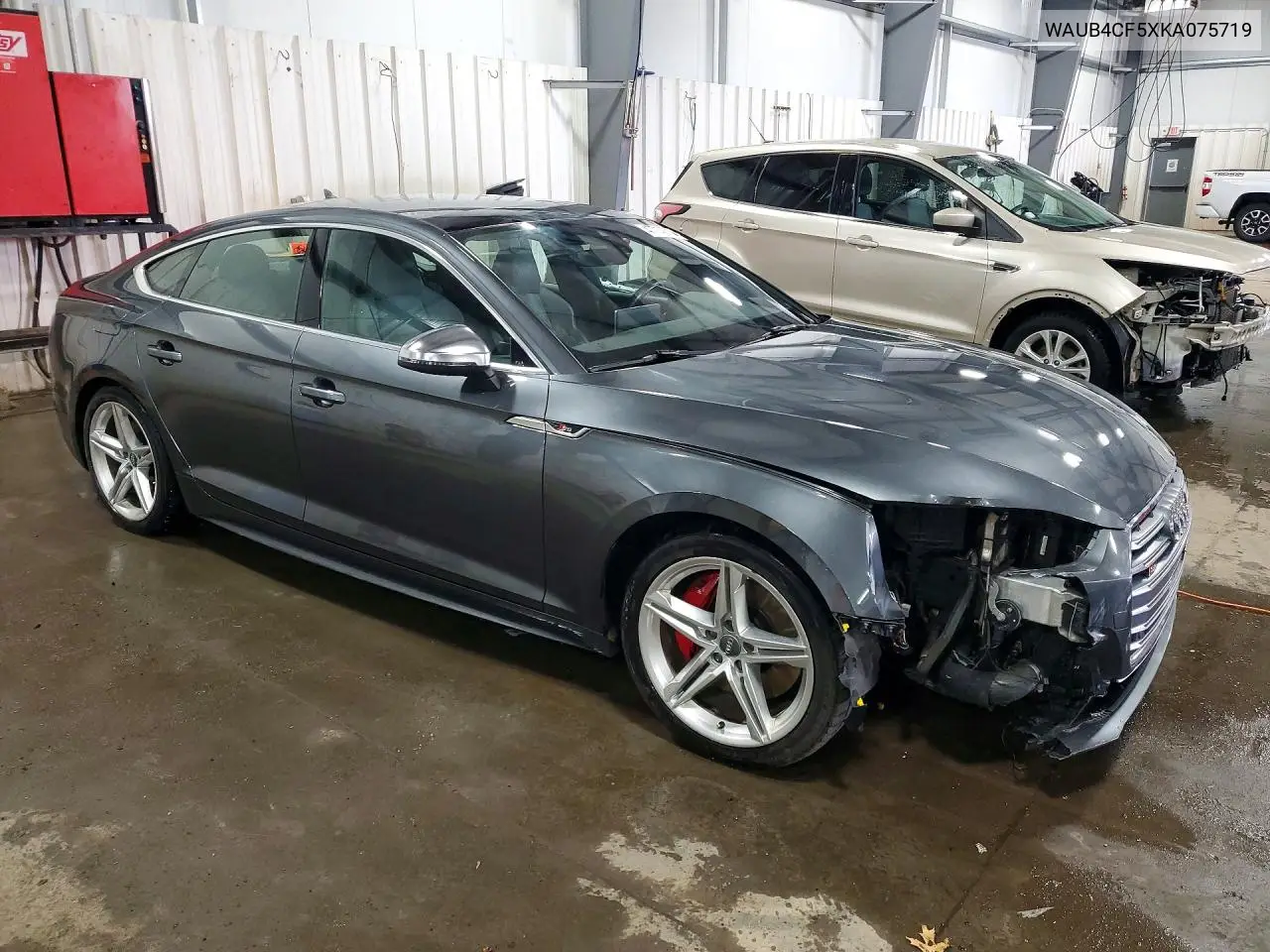 2019 Audi S5 Premium Plus VIN: WAUB4CF5XKA075719 Lot: 47714576