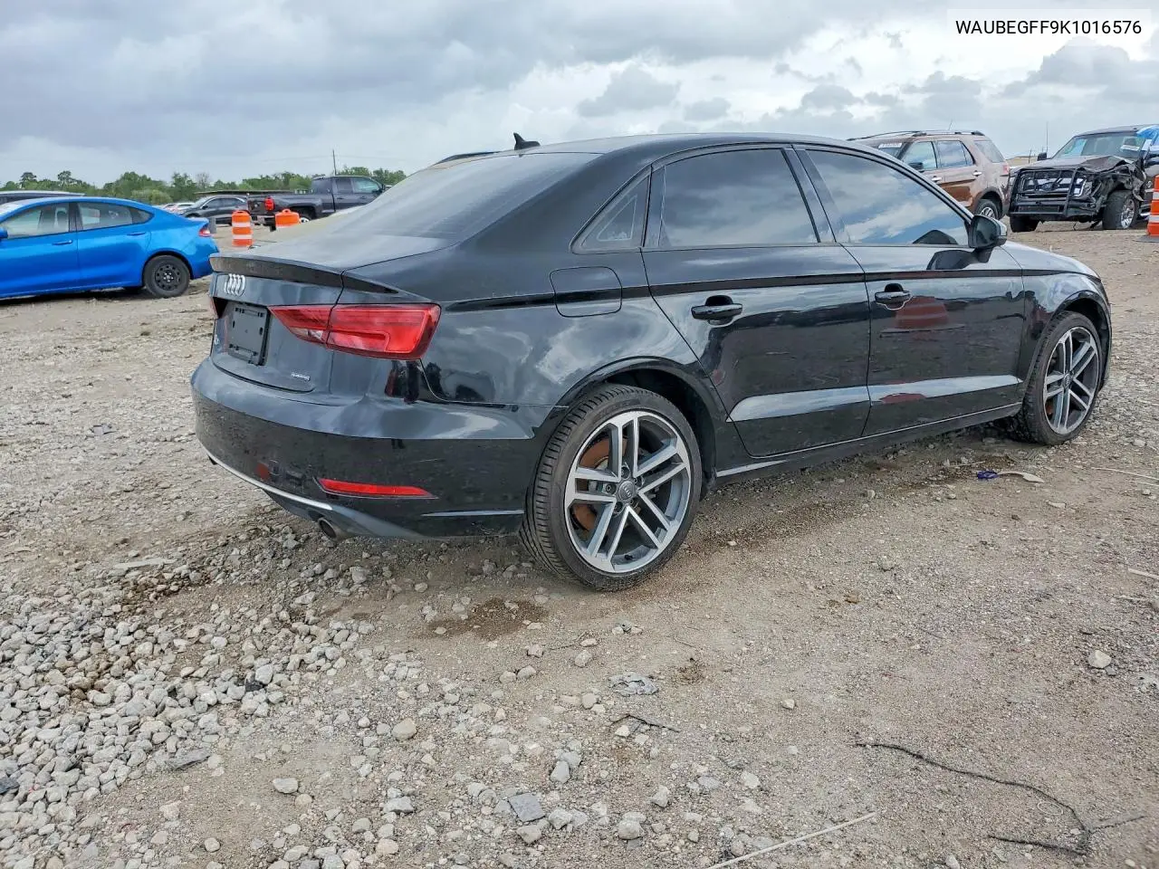 2019 Audi A3 Premium Awd VIN: WAUBEGFF9K1016576 Lot: 48412656