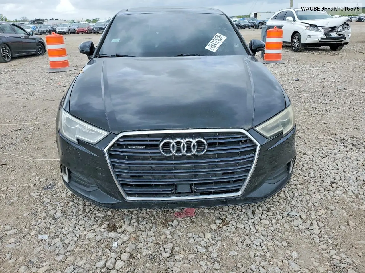 2019 Audi A3 Premium Awd VIN: WAUBEGFF9K1016576 Lot: 48412656