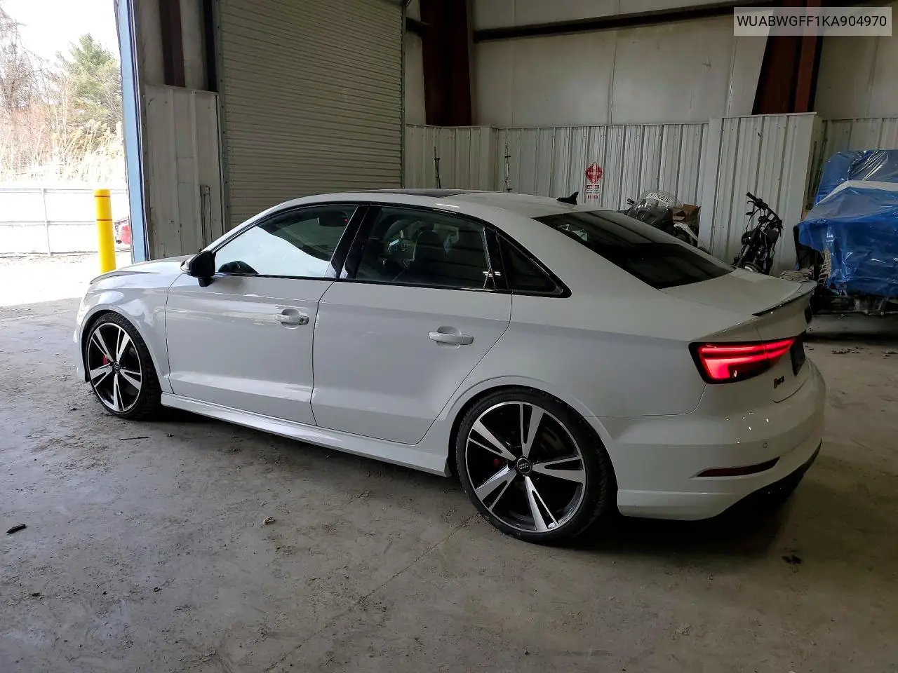 2019 Audi Rs3 VIN: WUABWGFF1KA904970 Lot: 49421876
